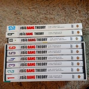 Big Bang Theory season 1 2 3 4 5 6 7 9 and 12